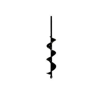 Spiralborr Bits Legering Jordborr Bits Twist Borr Hagegraver Verktøy 4x22cm