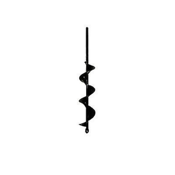 Spiralborr i legering, jordborr, spiralborr, trädgårdsgrävare 4x22cm