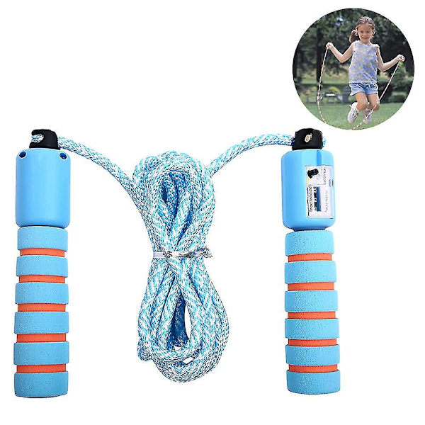 Tangle-free Hyppynaru Pallorullalaakerilla, Säädettävä Sky Blue with Watermelon Red