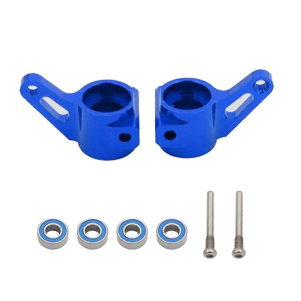 RC Bil Front C Sete Front Styrekopp Bakaksel Sete Kit for 1/10 Slash 2WD RC Bil Oppgraderingsdeler Blå