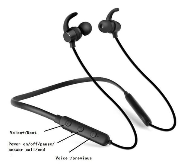 Bluetooth 5.0 Gaming X8 Nackband Sport Headset Trådlöst Bluetooth Headset