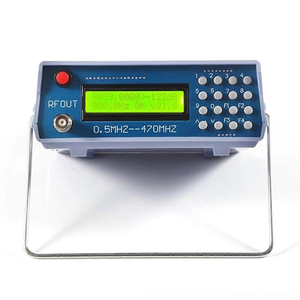 Radio Generator Præcis 0.5M470MHz Meter Tester Generator Stabil 800Hz Tone Modulation Robust til Intercom