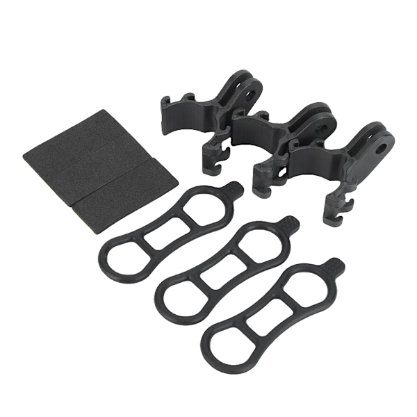 2 st stickad nylon utomhussport Antikollision knäskyddsskydd Kompression knäskydd (rosa L)