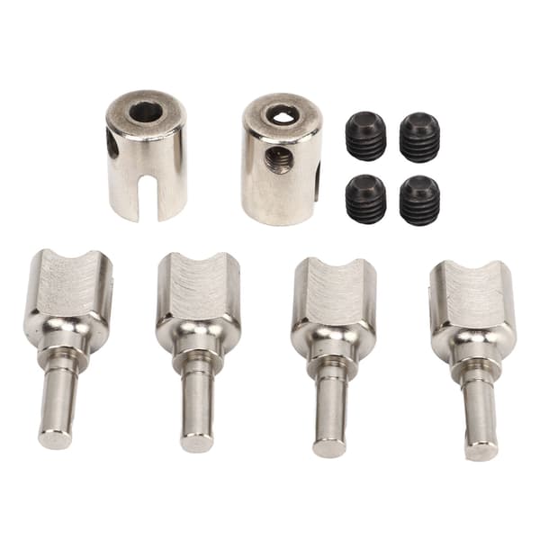 RC Diff Outdrive i Stål - Effektivt Krafttransmissionssystem - Stabil RC Differentialkop til ARRMA 1/7 1/8 RC Biler - Sølv