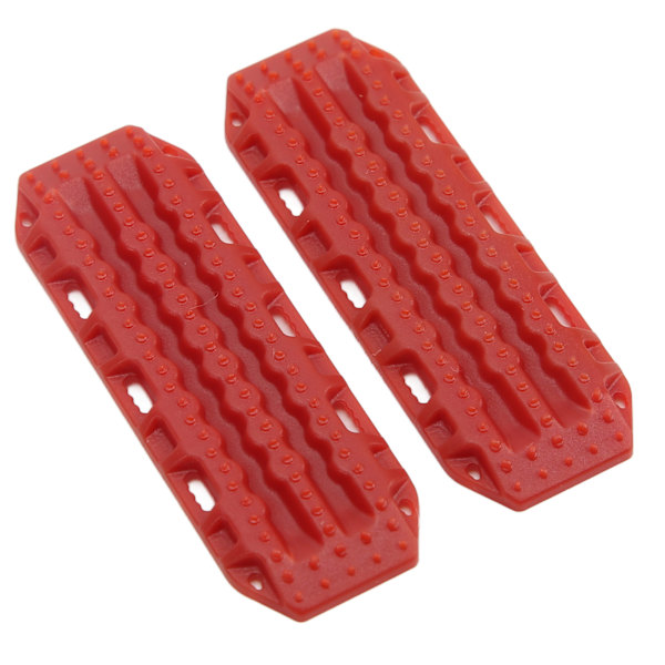2 stk RC-sandbroer i plast til Axial SCX24 1/24 RC Crawlers Opgraderingsdele Rød