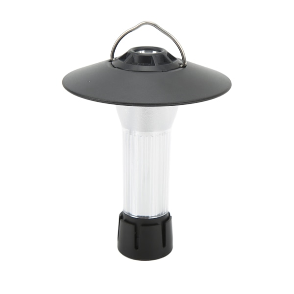 Mini LED-lampa för utomhuscamping med magnetisk sugbas och lampskärm för tält, camping och vardag