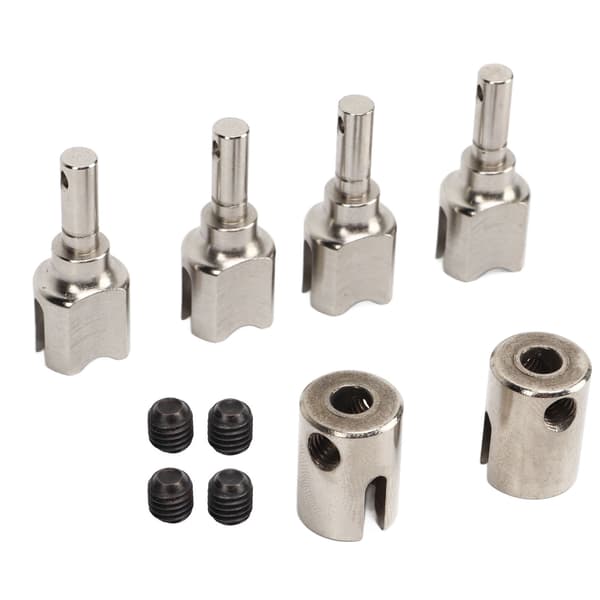 RC Diff Outdrive i Stål - Effektiv Kraftöverföringssystem - Stabil RC Differentialkopp för ARRMA 1/7 1/8 RC Bilar - Silver