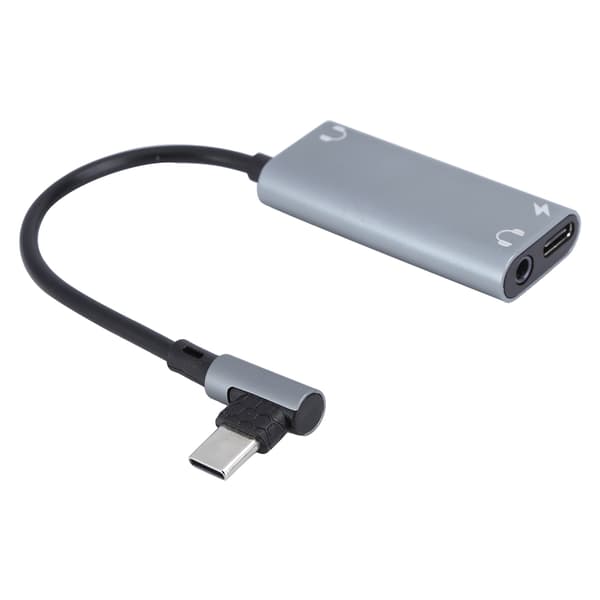 AY105 Type‑CV Kuulokeadapterikaapeli 3.5MIC Audio Connect AUX Tukee PD3.0 Pikalatausta