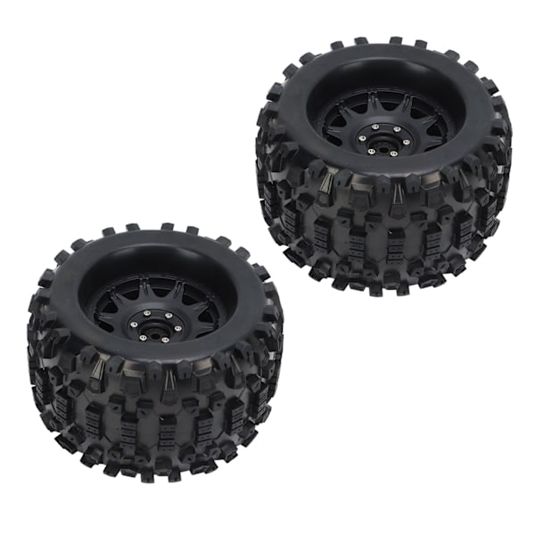 2 st RC Bil Hex Hjul Gummiförstärkta med 3 Specifikationer Kombinator RC Monster Truck Däck Däck för 1/8 Arrma General