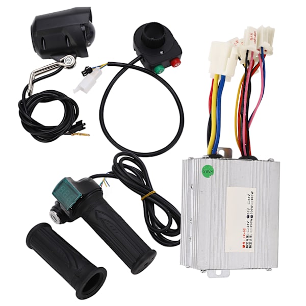 36V 500W Elcykel Controller Styrekit Følsom Kontrol Børstestyring med Gasgreb Kit til Reparation