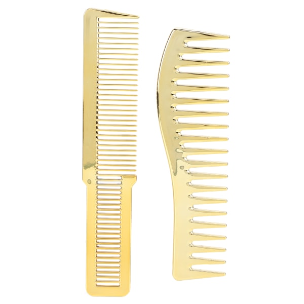 Bred tand frisyrkam för frisörsalong - guld