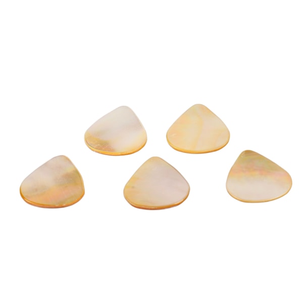 5 kpl Guitar Pick Plectrum Abalone Shell soittimien set bassoakustiselle kitaralle