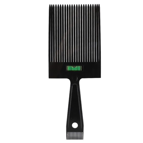 Barber Shop Flat Top Haircut Clipper Comb (svart)