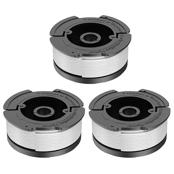 AF-100-3ZP 3-pakningsspoler for Black & Decker LST300 / ST7700 gresstrimmertrådspoler