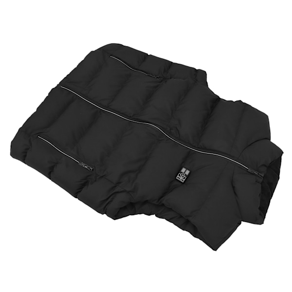 15-zons USB-uppvärmd väst - dubbel kontroll, digital display, lätt vinterjacka för utomhusbruk (3XL)