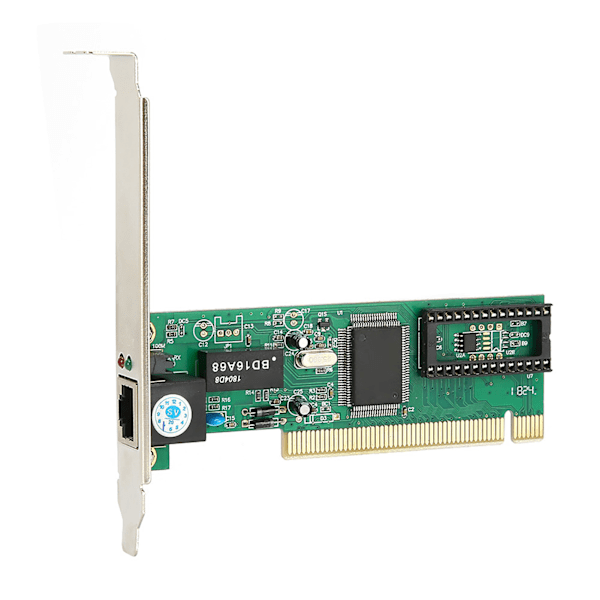 Nätverkskort Skrivbordsdator Inbyggda Tillbehör PCI Ethernet 10/100MB LAN RJ45 för PCI