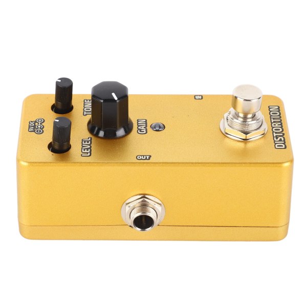Elektrisk gitareffektpedal Single Block Mini Modulation Amplifier Simuleringspedal Golden Distortion