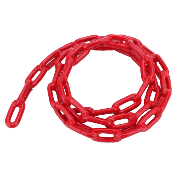1,5m Børn Udendørs Indendørs Plastic Coated Jern Legeplads Swing Link Chain Legetøjstilbehør (rød)