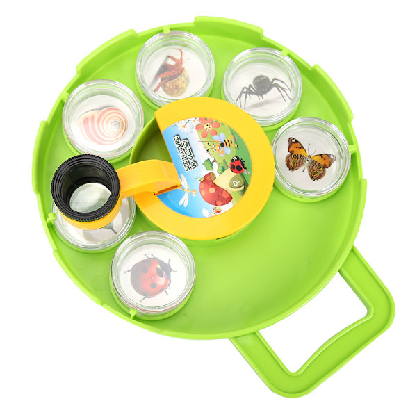Utomhus Science Insect Capture Observation Magnifier Box Container Viewer