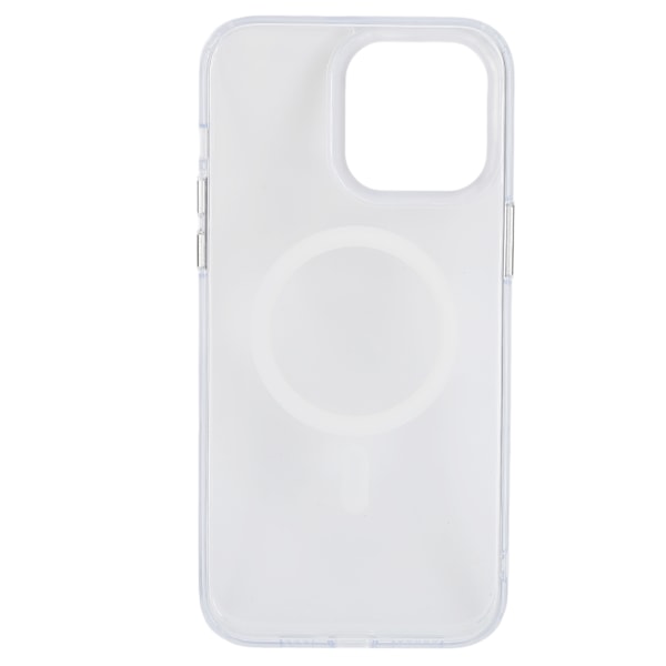 Telefonhus Allround Beskyttende Transparent Magnetisk Anti-Drop Komfortabel Greb DIY Telefon Cover Transparent til IOS 14promax