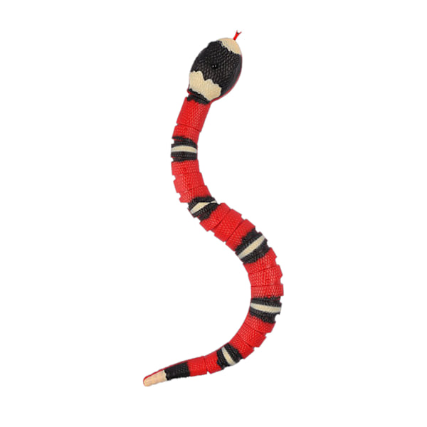 Smart Sensing Snake Toy Interaktiv Simulering Induksjon Elektrisk Snake Toy for Halloween Jul Aprilsnarr
