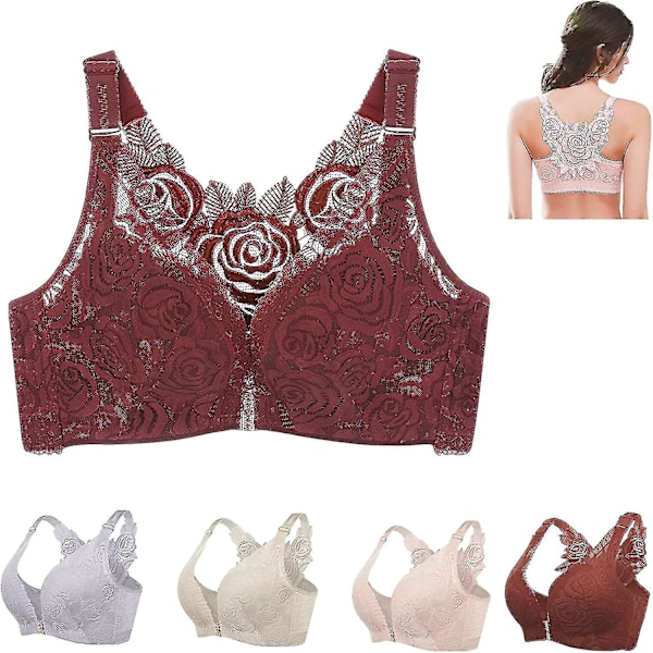 Floral Secrets Comfort Rose Bra 32A-B Karamel