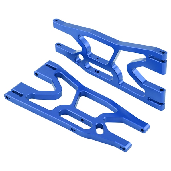 Aluminiumlegering främre bakre nedre upphängningsarm för Traxxas X MAXX 1/5 RC bil (mörkblå)