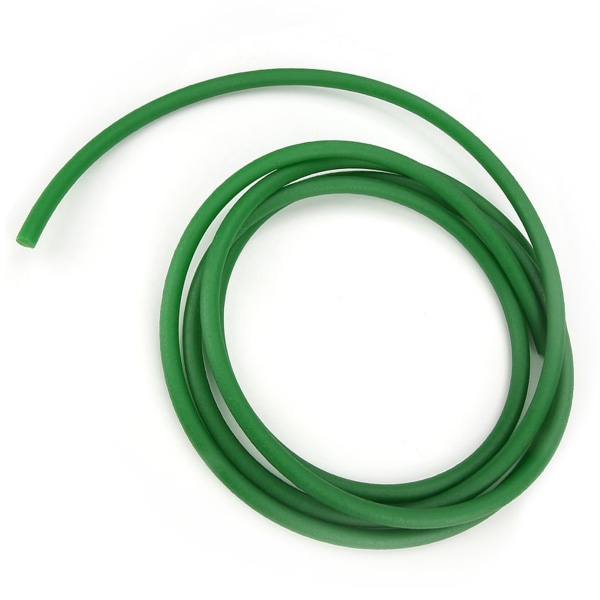 Grøn ru overflade PU polyurethan rund bælte til drivtransmission (10mm*3m)
