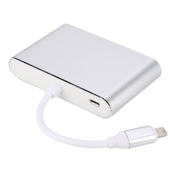 Lightning til HDMI+VGA+Audio HUB Adapter Converter Til iPhone5/5S 6/6S 6plus 6splus 7/ipad4/ipad