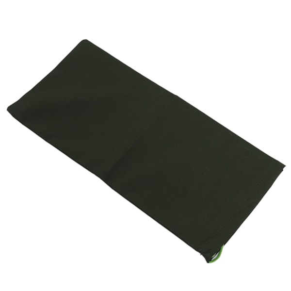 10 stk. Oversvømmelsessandposer Tomme Fortykkede 600D Polyester Bøjelige Snøre Oversvømmelseskontrolposer til Dør Garage Kælder Mørkegrøn