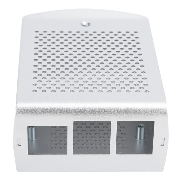 Aluminiumlegering Fodral för Raspberry Pi 3 b 2B Moderkort Kylning Skyddande Låda Silver