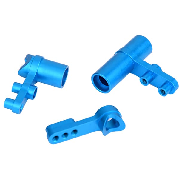 3 stk./sæt Aluminium Styreservo Saver til HSP 1:10 RC Modelbil (Blå)