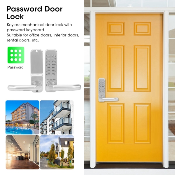 Digitalt smart dörrlås - Säker och bekväm åtkomstkontroll för hemmet