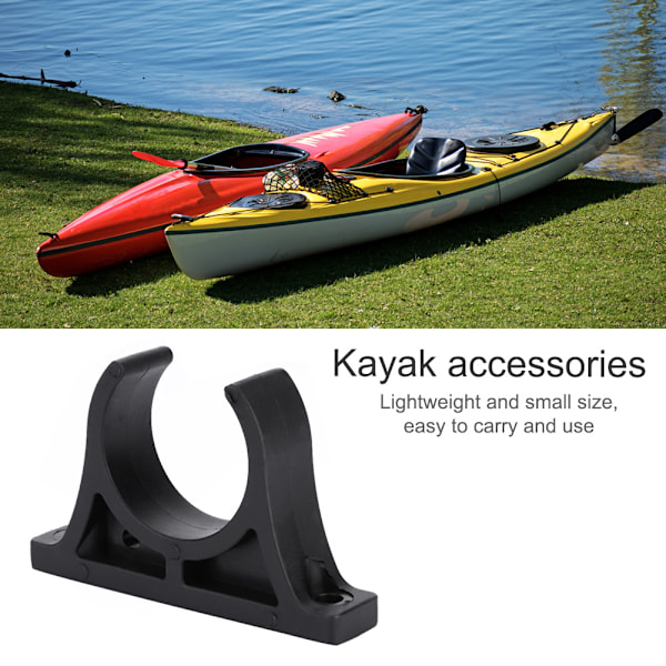 1 par hållbara plastpaddlar Årshållare Clips Keeper för kajaker Kanoter Roddbåtar
