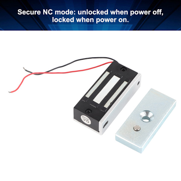 Mini 12V 60KG Elektromagnetisk Dørlås