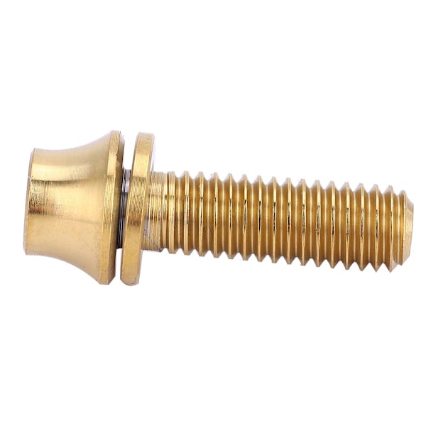 Polkupyörän titaaniseoksesta valmistettu juomapulloteline Ruuvipultti M5x12/16mm aluslevyllä (kulta M5x16)