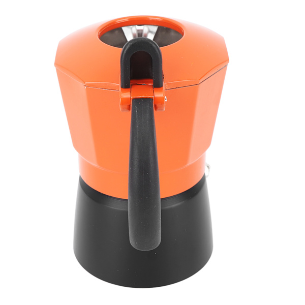 Moka-kahvipannu liesitasolle, 2 venttiiliä, alumiiniseos, lämmönkestävä, lämmöneristävä kahvinkeitin, toimistoon ja kotiin, 300 ml, 6 kupillista