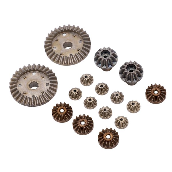 RC Differential Gear Pulverlegering Motor Driving Planet Gears för WLtoys 144001 144002 124018 124019 124017
