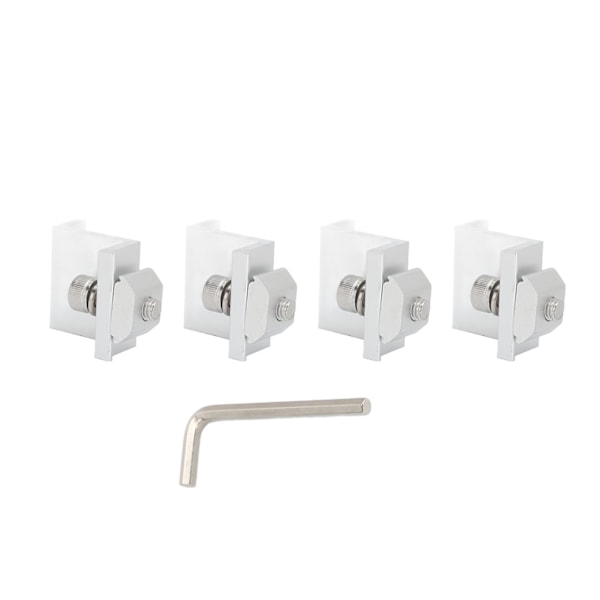 Kevyt säältä kestävä teräksinen aurinkopaneeli-kiinnike PV-moduulille 35MM (4 kpl)