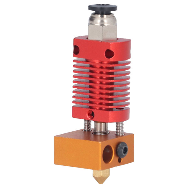 Extruder Hotend Mässing Munstycke Silikon Skyddande Väska 3D-skrivare Extruder Värme Ände Kit för CR10