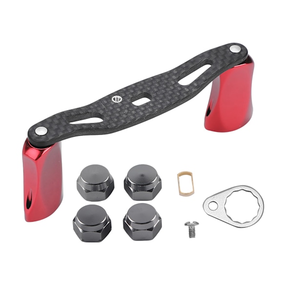 Fishing Baitcast Reel Handtag Rocker Replacement Baitcasting Tool för D/S (röd)