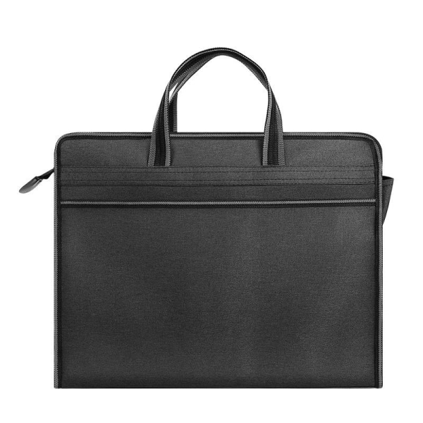 Briefcase B4 Herre Business Håndtaske Business Briefcase Satchel Oxford lukning Laptop Sleeve Stretch Plaid Stof Holdbar Briefcase