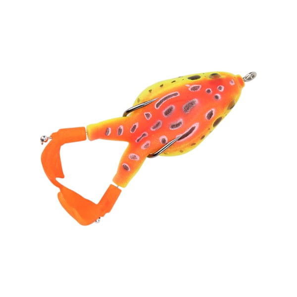 Dobbelpropellfrosk Lokker Fleksibel Tykk Holdbar Kunstig Simulering Fiske Agns 9#