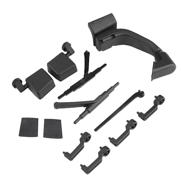 1/10 RC-lisätarvikkeet Ovenkahva Snorkkeli Pyyhin Peilisarja Traxxas Axial 313mm Auton Korikuoreen