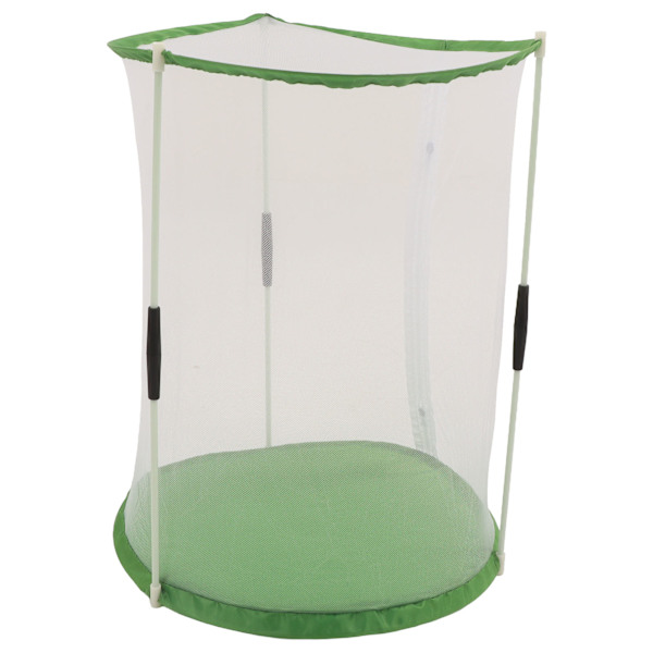 Sylindrisk sommerfugl- og insektsobservasjonsbur Transparent nettinghabitatbur for prydplanter
