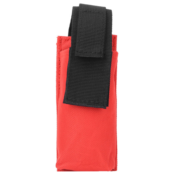 Nylon Outdoor Portable Tactics Medical Tourniquet Pouch Trauma Shear Strap Bag Rød