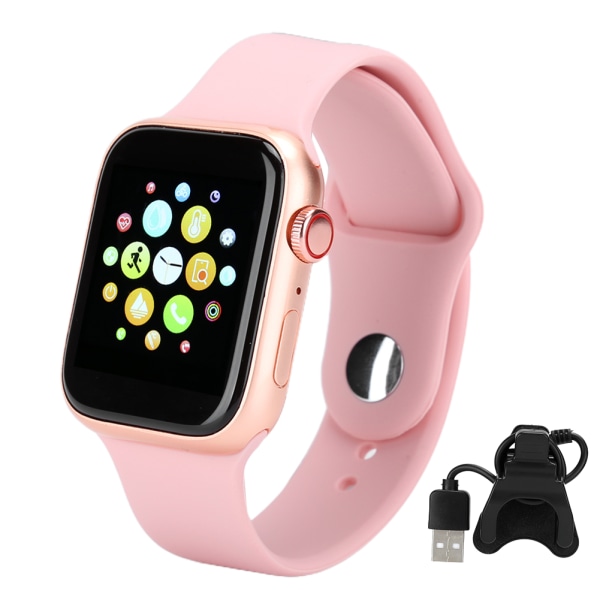 W98 1,54' Fashion Sport Smartwatch med temperaturdisplay (rosa)