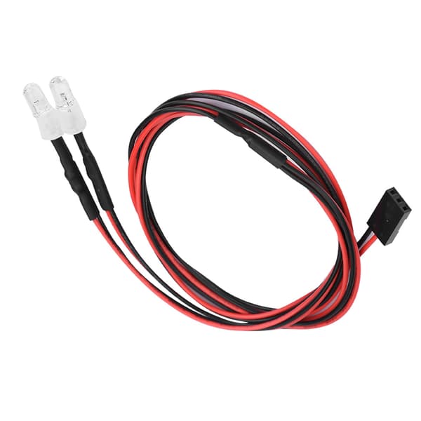 2 STK 5 mm frontlykter RC tilbehør LED-lys for 1/10 modell driftbil (11# blått lys)