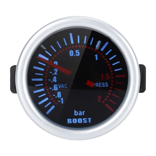 Pointer 52mm/2in Turbo Boost Måler Universal Røgfarvet Linse LED Bar Meter Biltilbehør