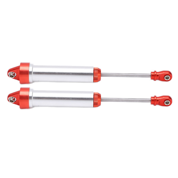 2 ST RC Bil Dempere Metall Dempere Uten Fjær for TRAXXAS UDR 1/7 RC Bil Rød